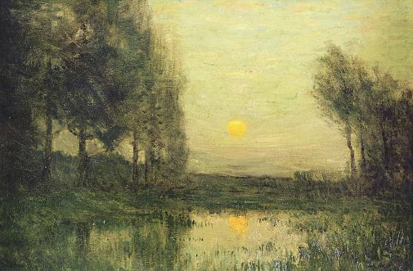 September Moonrise, Charles Warren Eaton